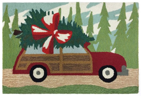 Liora Manne Frontporch Woody Wonderland Pine