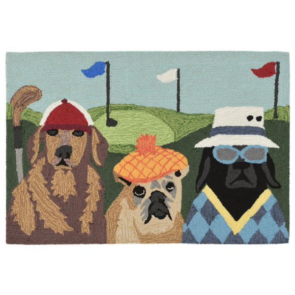 Liora Manne Frontporch Putts & Mutts Multi