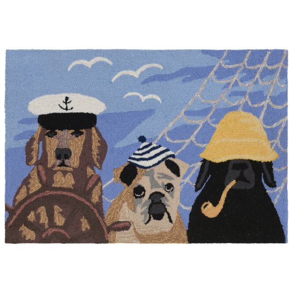 Liora Manne Frontporch Arrf Ye Mateys Ocean Collection