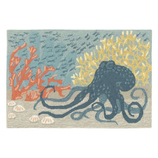 Liora Manne Frontporch Octopus Ocean
