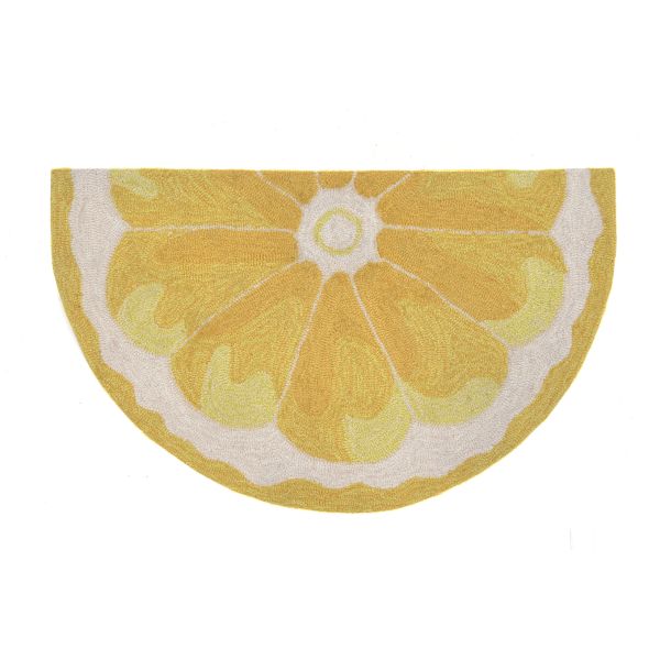 Liora Manne Frontporch Lemon Slice Yellow