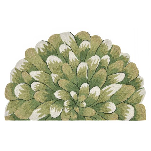 Liora Manne Frontporch Mum Green