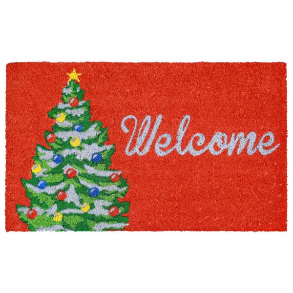 Liora Manne Natura Winter Welcome Red 1'6" x 2'6"