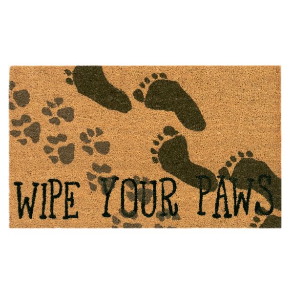 Liora Manne Natura Wipe Your Paws Natural