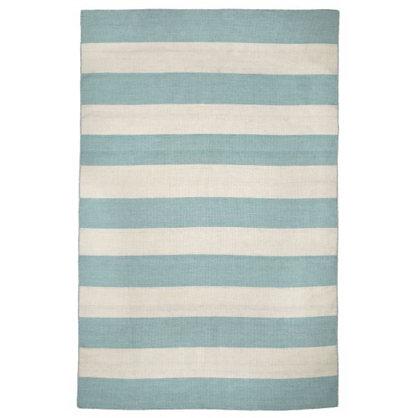 Liora Manne Sorrento Rugby Stripe Water