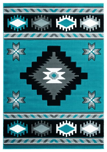 United Weavers Bristol Caliente Turquoise Collection