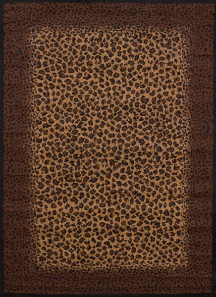 United Weavers Legends Leopard Skin Multi 5'3" x 7'2"