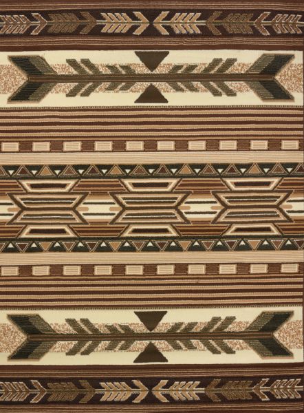 United Weavers Legends Broken Arrow Multi 5'3" x 7'2" Collection