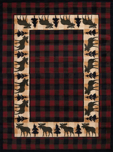 United Weavers Legends Woodlands Multi 5'3" x 7'2" Collection