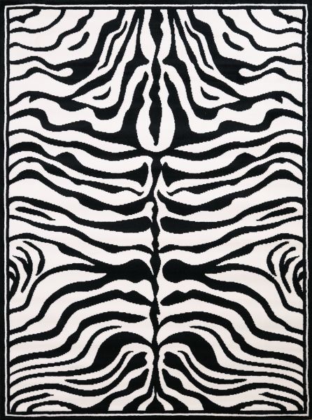 United Weavers Legends Zebra Skin Multi 5'3" x 7'2"
