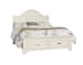 Bungalow King Arch Storage Bed Finish Shown - Lattice (Soft White)