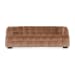Petra - Velvet Sofa - Brown