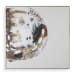 Moon Landing - Hand Painted Abstract Art - Black / Brown / Gold / Gray / White