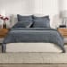 Colmar - Queen Quilt - Marina Blue