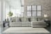 Lindyn - Fog - 3-Piece Sectional With Raf Corner Chaise
