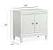 Springhouse - Door Nightstand - Whisper White