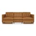 Bridgers - Leather Power Recliner Sofa - Tan