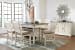 Bolanburg - Beige - 8 Pc. - Counter Table, 6 Barstools, Server