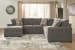 Larson Levee - 3-Piece Sectional With LAF Corner Chaise - Espresso