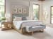 Sunset Key - Grayson Upholstered Bed 5/0 Queen - Beige / Gray