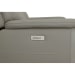Sawyer - Power Reclining Sofa With Power Headrests & Lumbar - Gray