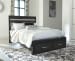Starberry - Black - 9 Pc. - Dresser, Mirror, Chest, Queen Panel Bed With 2 Storage Drawers, 2 Nightstands