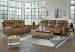 Game Plan - Caramel - 2 Pc. - Power Reclining Sofa, Loveseat