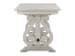 Bronwyn - Extendable Rectangular Counter Height Dining Table With 4 Counter Chairs - Alabaster
