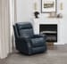 Demara - Hc Power Recliner With Power Recline And Power Headrest And Heating And Cooling - Blue