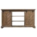 Primalia - Barn Door Media Console - Light Brown