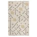 Belfast - Swatch Caviar Area Rug - Ivory/White