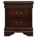 Louis Philippe - 2-Drawer Nightstand - Cherry