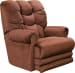 Malone - Lay Flat Recliner With Extended Ottoman - Merlot