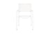 Naples - Stackable Sling Dining Chair - White