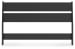 Socalle - Black - Full Panel Headboard