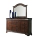 Cameron - Queen Panel 4 Piece Bedroom Set - Cherry