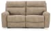 Next-Gen Durapella - 2-Piece Power Reclining Sectional Loveseat - Sand