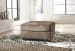 Graftin - Teak - 6 Pc. - Left Arm Facing Corner Chaise, Armless Loveseat, Right Arm Facing Sofa with Corner Wedge Sectional, Ottoman, 2 Drewing End Tables