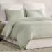 Jayson - 3 Piece Queen Linen Cashmere Duvet Set - Sagebrush