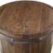 Ceylon - Wine Barrel Side Table - Dark Brown