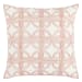 Elea - 22" x 22" Pillow - Ivory / Blush