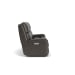 Rio - Leather Power Reclining Sofa, Power Headrests - Dark Brown