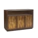Pulaski Accents - 3 Door Bar Cabinet With Glass Shelves - Brown