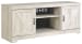 Bellaby - Whitewash - 63" TV Stand W/Fireplace Option