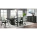 Donovan - 7 Piece Standard Height Dining Set (Table, Four Side Chairs And Two Arm Chairs) - Gray