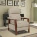 Ashland (B) - Recliner Push Thru The Arm - Cashmere-Stone