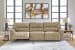 Next-gen Durapella - Sand - Power Recliner With Armless Chair 3 Pc Sectional