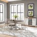 Carolina Crossing - 5 Piece Gathering Table Set - White