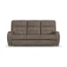 Strait - Power Reclining Sofa With Power Headrests - Dark Brown