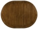Archivist 54in Round Dining Table w/1-18in Leaf